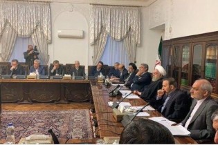برگزاری جلسه ستاد ملی مدیریت کرونا به ریاست روحانی