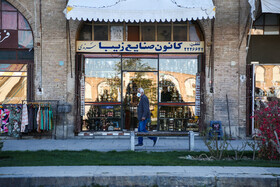 وضعیت «بازار سنتی میدان نقش جهان اصفهان » در پی شیوع ویروس کرونا چند روز مانده به نوروز 99