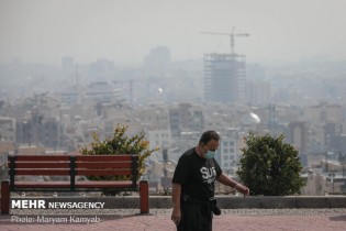 هوای تهران در آستانه آلودگی برای گروه های حساس