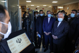 افتتاح « میز خدمت کنسولی» با حضور محمد جواد ظریف، وزیر امورخارجه
