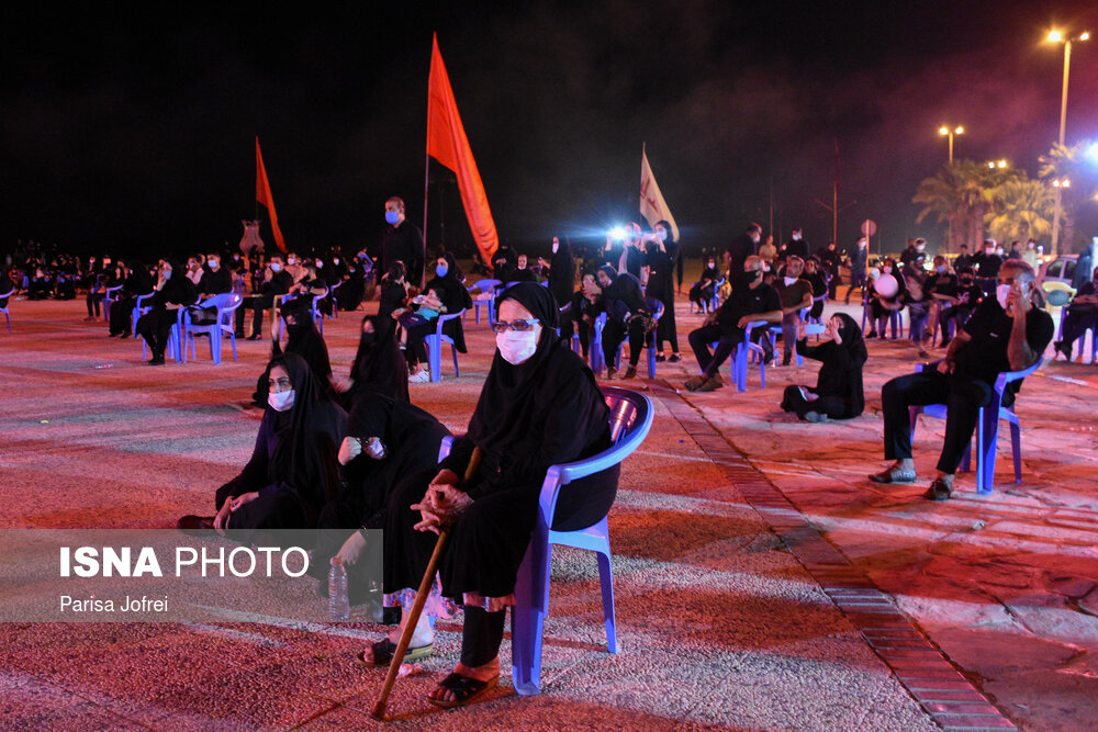 مراسم عزاداری شب عاشورا - بوشهر
