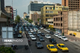 ترافیک نیمه سنگین در محدوده آزادراه کرج-تهران
