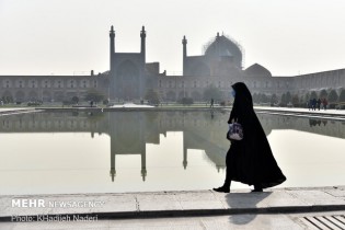 هوای اصفهان در وضعیت نارنجی/زور سامانه جوی به‌ آلاینده‌ها نرسید
