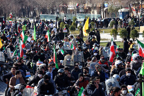 راهپیمایی روز ۲۲ بهمن - اصفهان