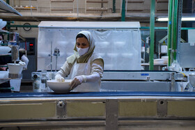 بازدید از خط تولید کارخانه ی چینی زرین اصفهان