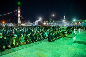 شب نیمه شعبان در مسجد مقدس جمکران