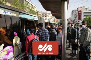 وضعیت عجیب مترو و اتوبوس در اولین روز تعطیلی های سراسری
