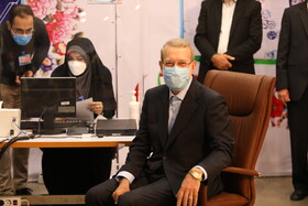 حضور علی لاریجانی در پنجمین روز ثبت نام داوطلبان انتخابات ریاست جمهوری ۱۴۰۰