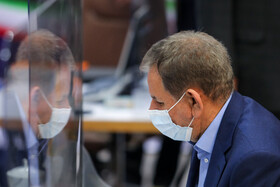 حضور اسحاق جهانگیری در پنجمین روز ثبت‌نام داوطلبان انتخابات ریاست جمهوری ۱۴۰۰