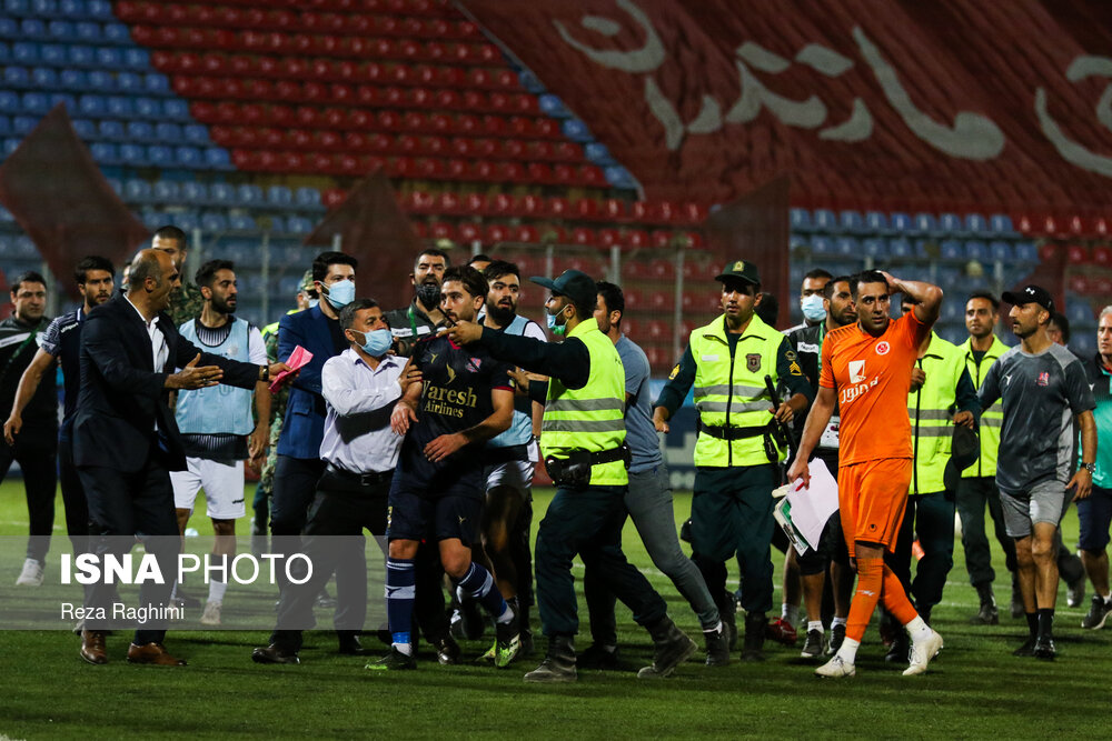 هفته بیست و هفتم لیگ برتر فوتبال، نساجی - پدیده مشهد