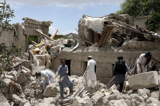 افزایش جان‌باختگان زلزله در شمال غرب افغانستان