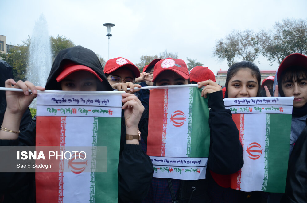 راهپیمایی 13 آبان در تبریز