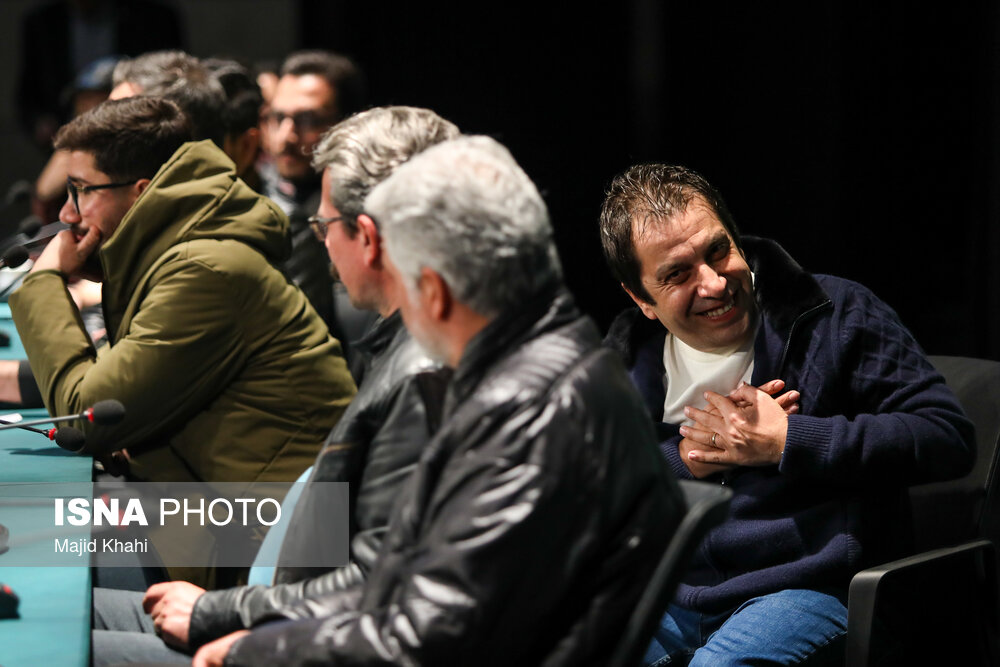 نشست خبری فیلم «باغ کیانوش» در هشتمین روز چهل و دومین جشنواره فیلم فجر