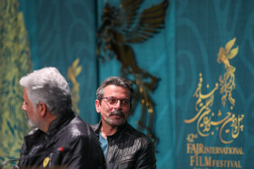 نشست خبری فیلم «باغ کیانوش» در هشتمین روز چهل و دومین جشنواره فیلم فجر