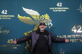 عوامل فیلم «آبی روشن» در هشتمین روز چهل و دومین جشنواره فیلم فجر
