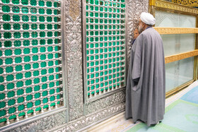 حجت الاسلام احمد مروی، تولیت آستان قدس رضوی در آیین غبارروبی حرم مطهر حضرت رضا (ع)