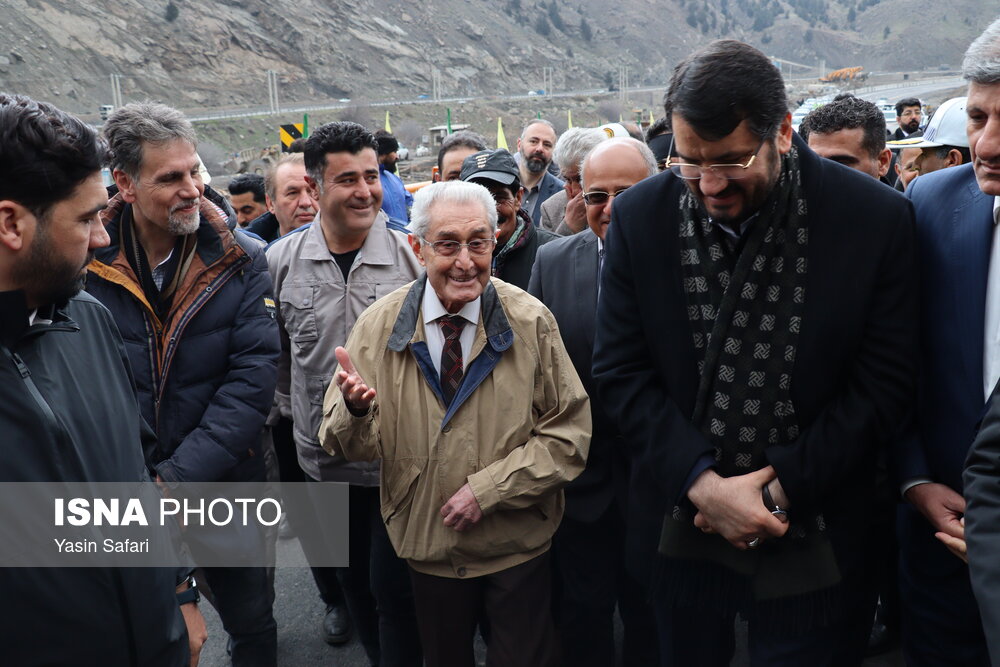 افتتاح آزادراه منجیل - رودبار با حضور مهرداد بذرپاش، وزیر راه و شهرسازی