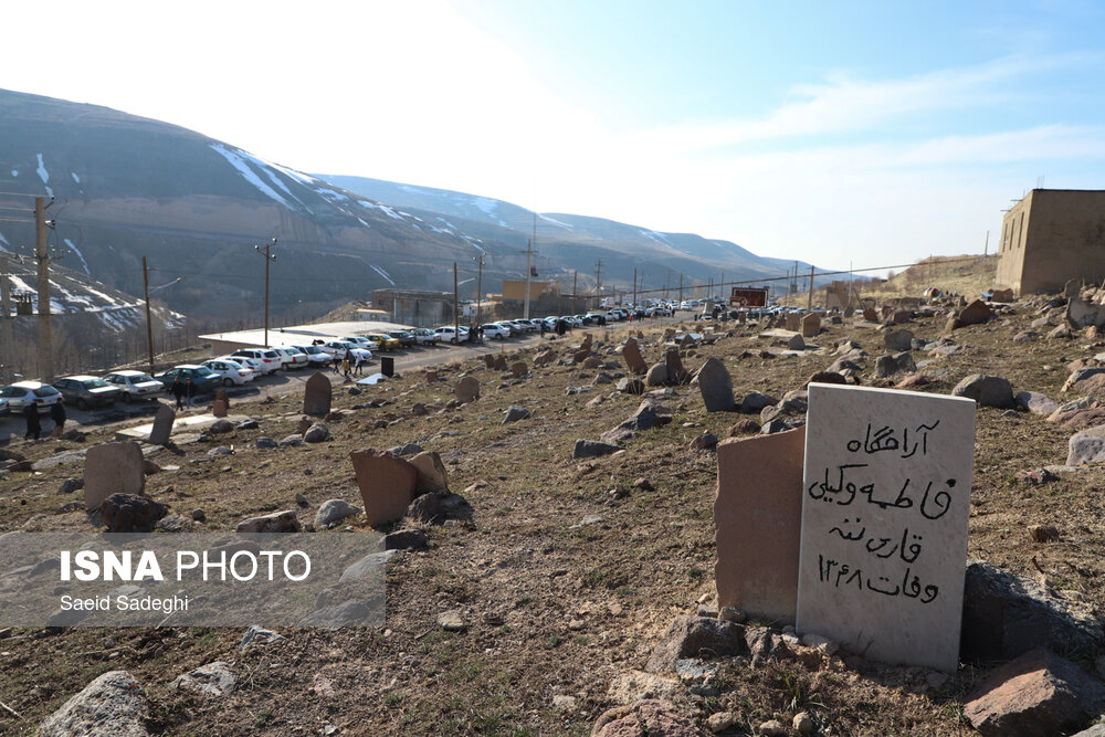 قبرستان روستای تاریخی کندوان در آذربایجان شرقی