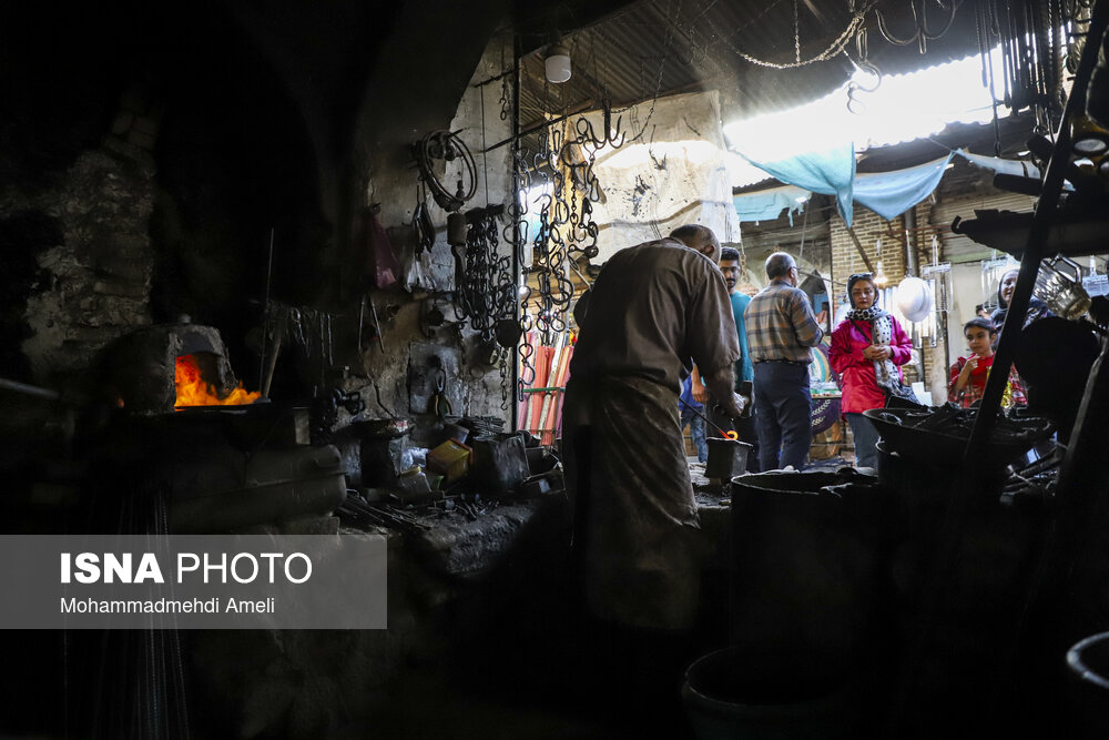 آخرین بازمانده آهنگران بازار قدیم دزفول