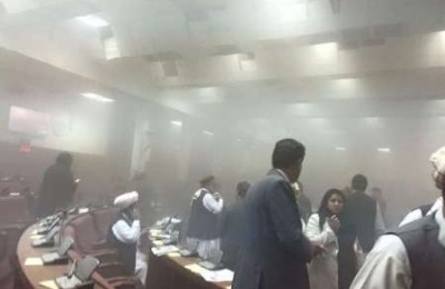 مجلس نمایندگان افغانستان هدف حملات تروریستی قرار گرفت