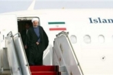 روحانی عازم نیویورک شد +همراهان