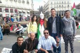 مردم اسپانیا در حمایت از انتفاضه قدس +تصاویر