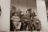 تصاویر/چرچیل، استالین و روزولت در کنفرانس تهران  <img src="/images/picture_icon.gif" width="16" height="13" border="0" align="top">