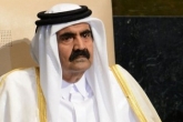 امیر سابق قطر بستری شد+عکس