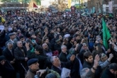 تجمع  مردم تهران در میدان فلسطین در پی اعدام شیخ نمر