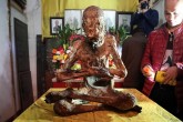 تصاویر/ مومیایی راهب چینی تصاویر/ مومیایی راهب چینی