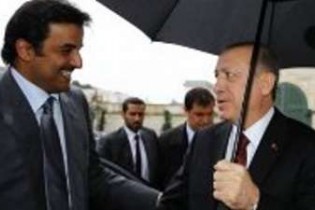 امیر قطر در استانبول با رئیس جمهور ترکیه دیدار کرد