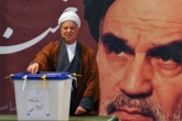 هاشمی رفسنجانی رای خود را به صندوق انداخت