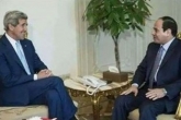 دیدار جان کری با رئیس جمهور مصر