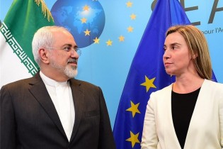 ظریف و موگرینی دیدار کردند