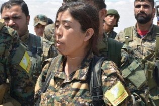 زنی که فرمانده نبرد با داعش است