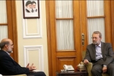دیدار رئیس مجلس با رئیس رسانه ملی