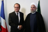 روحانی روز ملی فرانسه را به اولاند تبریک گفت