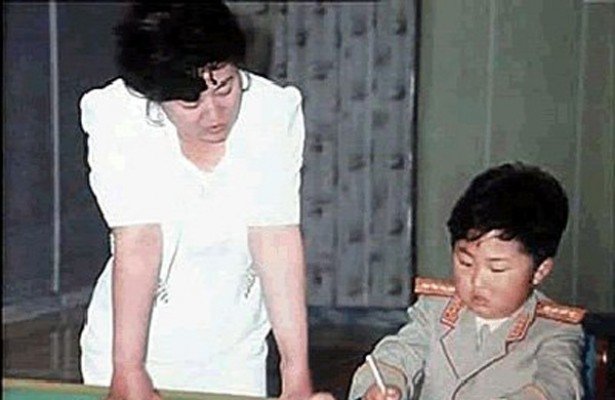 عکس دوران کودکی کیم جونگ اون رهبر کره شمالی