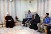 دیدار روحانی با جانباز 70 درصد دفاع مقدس