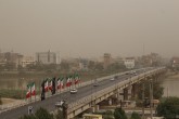 تصاویر/ گردو غبار شدید در اهواز