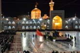 عزاداری شب عاشورا در حرم مطهر امام رضا(ع)  <img src="/images/picture_icon.gif" width="16" height="13" border="0" align="top">
