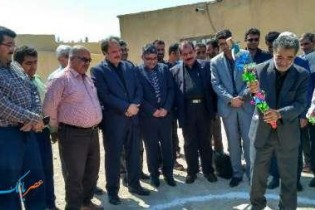 کلنگ ساخت شانزدهمین مدرسه بانک صادرات زده شد