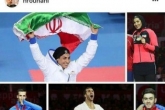 پیام تبریک رییس جمهور به تیم ملی کاراته