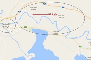 جمع آوری جنازه متعفن داعشی‌ها در الانبار