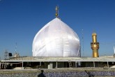 تصاویر/ از گنبد جدید حرم امام علی(ع) رونمایی شد  <img src="/images/picture_icon.gif" width="16" height="13" border="0" align="top">