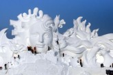 تصاویر/ شهر زیبای یخی در چین