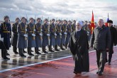 تصاویر/ استقبال رسمی از روحانی در مسکو