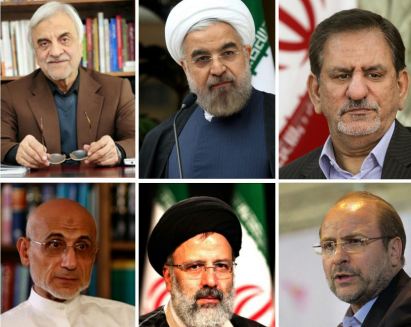 روحانی، جهانگیری، رئیسی، قالیباف، میرسلیم و هاشمی طبا تایید شدند / احمدی نژاد و بقایی رد شدند