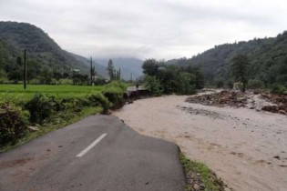 هشدار سیلابی شدن مسیر رودخانه ها در استان گلستان