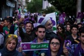 تصاویر/ وضعیت تهران در آخرین روز تبلیغات انتخاباتی